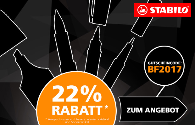 Stabilo Black Friday 2017