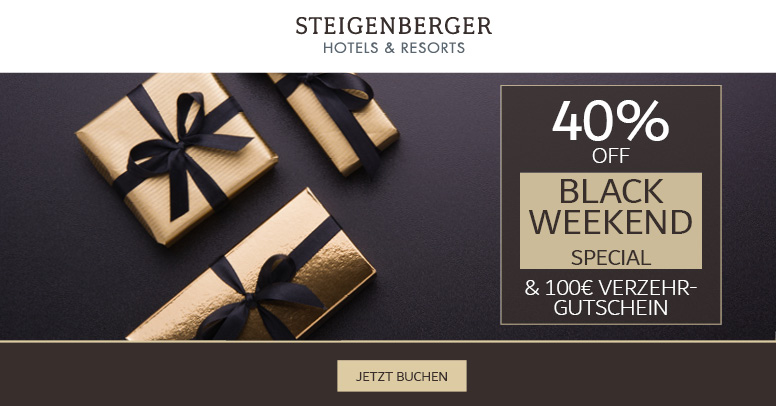 Steigenberger Hotels & Resorts Black Friday 2019