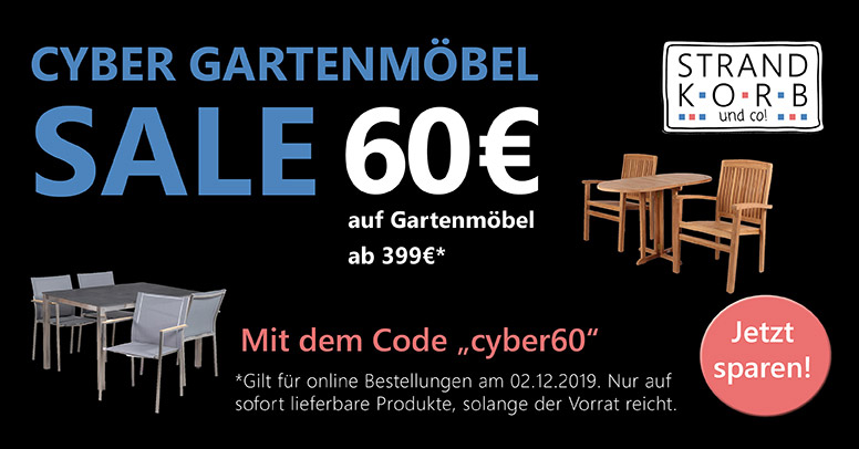 Strandkorb & Co. Cyber Monday 2019