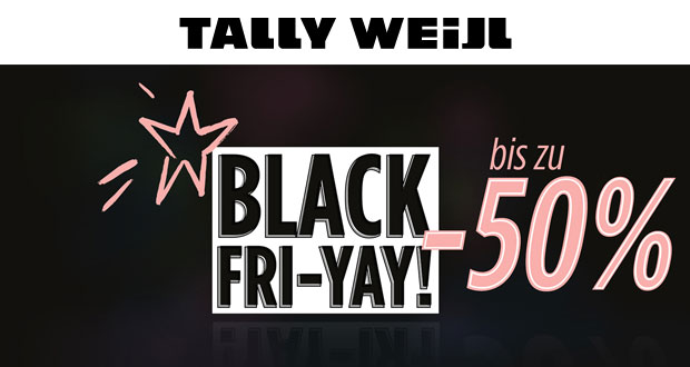 Tally Weijl Black Friday 2018