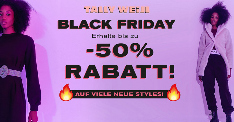 Tally Weijl Black Friday 2020