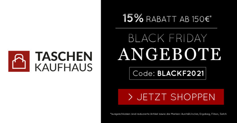 taschenkaufhaus black friday 2021