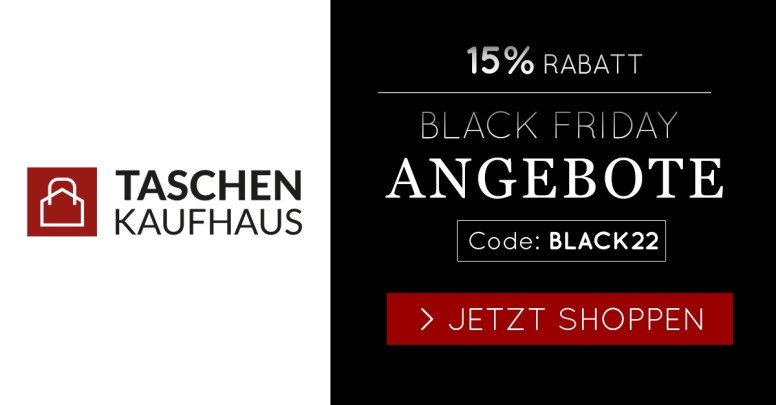 Taschenkaufhaus Black Friday 2022