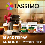 TASSIMO Black Friday: Jetzt Gratis Kaffeemaschine sichern