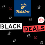 Black Deals bei Tchibo – Spare bis zu 50% auf viele Artikel