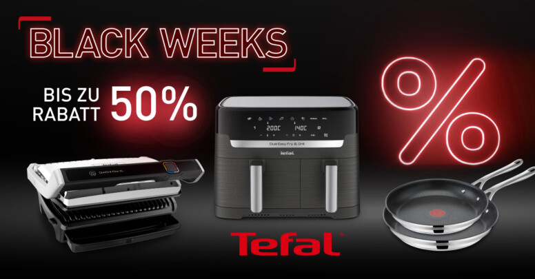 Tefal Black Friday Weeks 2024