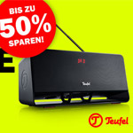 Jetzt zugreifen und mit den XXL Rabatten bis zu 50% auf Audio Produkte von Teufel sparen!