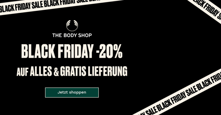 the body shop ch black friday 2021