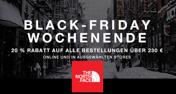 The North Face Black Friday 2017