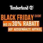 Spare jetzt bis zu 30% auf ausgewählte Artikel beim Black Friday Event im Store von Timberland