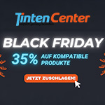 Black Friday bei TintenCenter – 35% auf kompatible Produkte