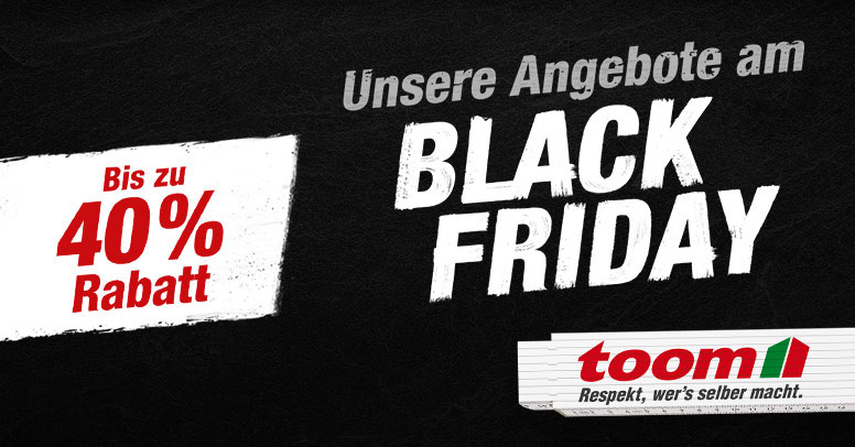 toom Baumarkt Black Friday 2020