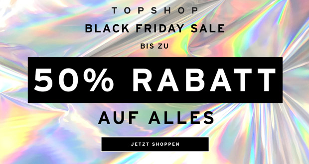 TOPSHOP Black Friday 2018