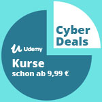 Lerne echte Skills mit den Cyber Deals von Udemy – Online-Videokurse schon ab 9,99 EURO