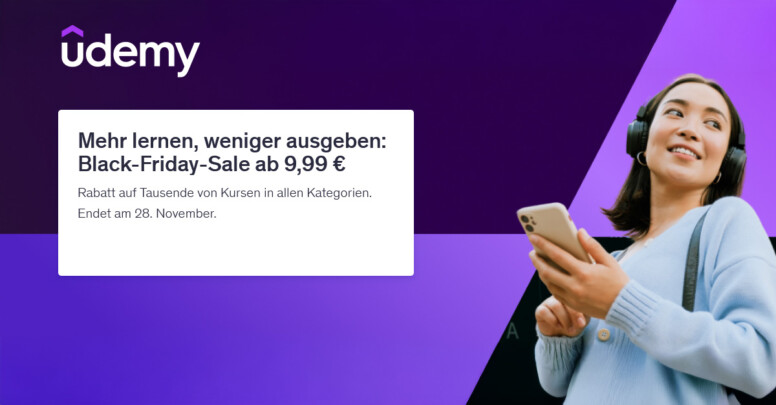Udemy Black Friday 2025