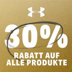 30% Rabatt auf alle Produkte bei Under Armour