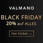 Sicher dir 20% Rabatt auf das komplette Sortiment bei Valmano