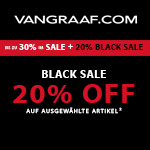 Van Graaf Black Sale:  20% Extra auf ausgewählte Artikel