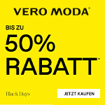 Vero Moda Black Days: Bis zu 50% auf ausgewählte Styles!