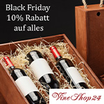 Genieße 10% Rabatt auf alle Weine bei Vineshop24.de