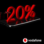 20% Rabatt in der Black Week auf alle Vodafone Red und Young Tarife!