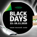 Vorwerk Black Days mit tollen Rabattan auf Temial, Kobold und Thermomix®