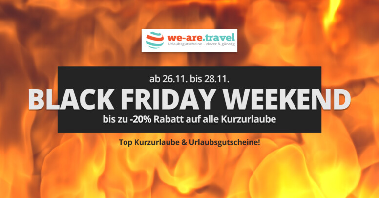 we are travel black friday 2021