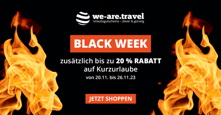 we are.travel Black Friday 2023