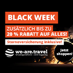 Bis zu 20% Rabatt auf Urlaubsgutscheine bei we are.travel