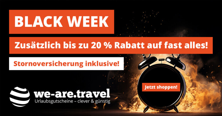 we are.travel Black Friday 2025