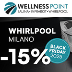 Milano Whirlpool von Wellness Point jetzt 15% günstiger