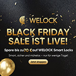 WELOCK Black Friday Sale – Bis zu 40% auf smarte Türöffner!