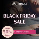 Verführerische Rabatte bei Womanizer zum Black Friday