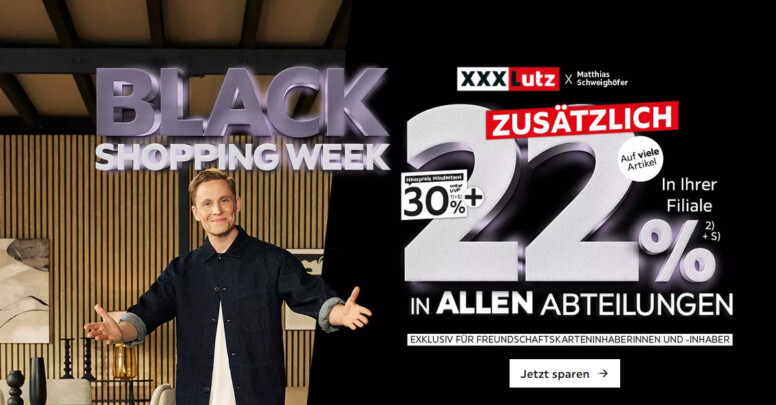 XXXLutz Black Friday 2023