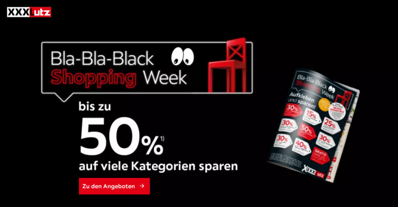 XXXLutz Black Friday 2023