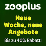 Cyber Deals bei Zooplus – Bis zu 40% Rabatt auf Tierbedarf