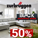 Zurbrüggen Black Week – bis zu 50 % Möbelrabatt sichern!
