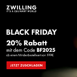 ZWILLING Black Friday – 20% Rabatt ab 199 Euro MBW
